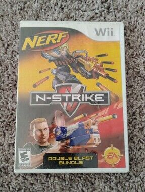NERF N-Strike Double Blast Bundle (Nintendo Wii) - Complete CIB